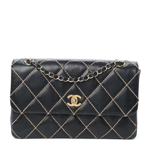chanel reverse stitch medium flap
